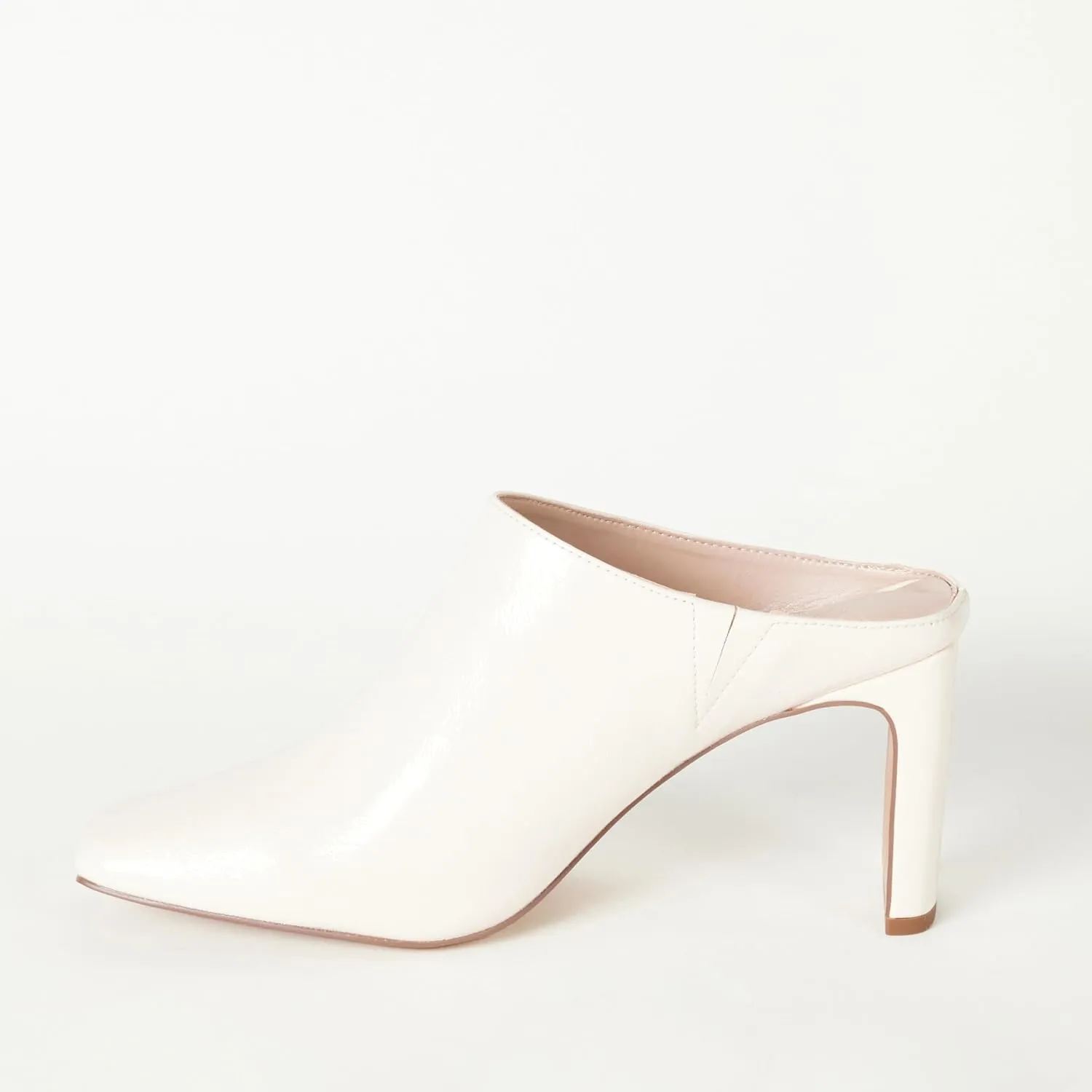 The Drop Women's Avena Square-Toe Block-Heel Mule
