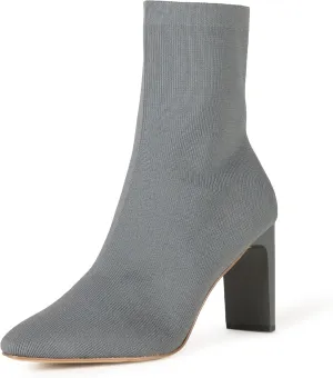 The Drop Women's Jane High Heel Pull-on Sock Boot