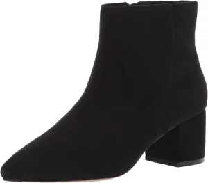The Drop Women's Jessi Side-Zip Block Heel Ankle Boot