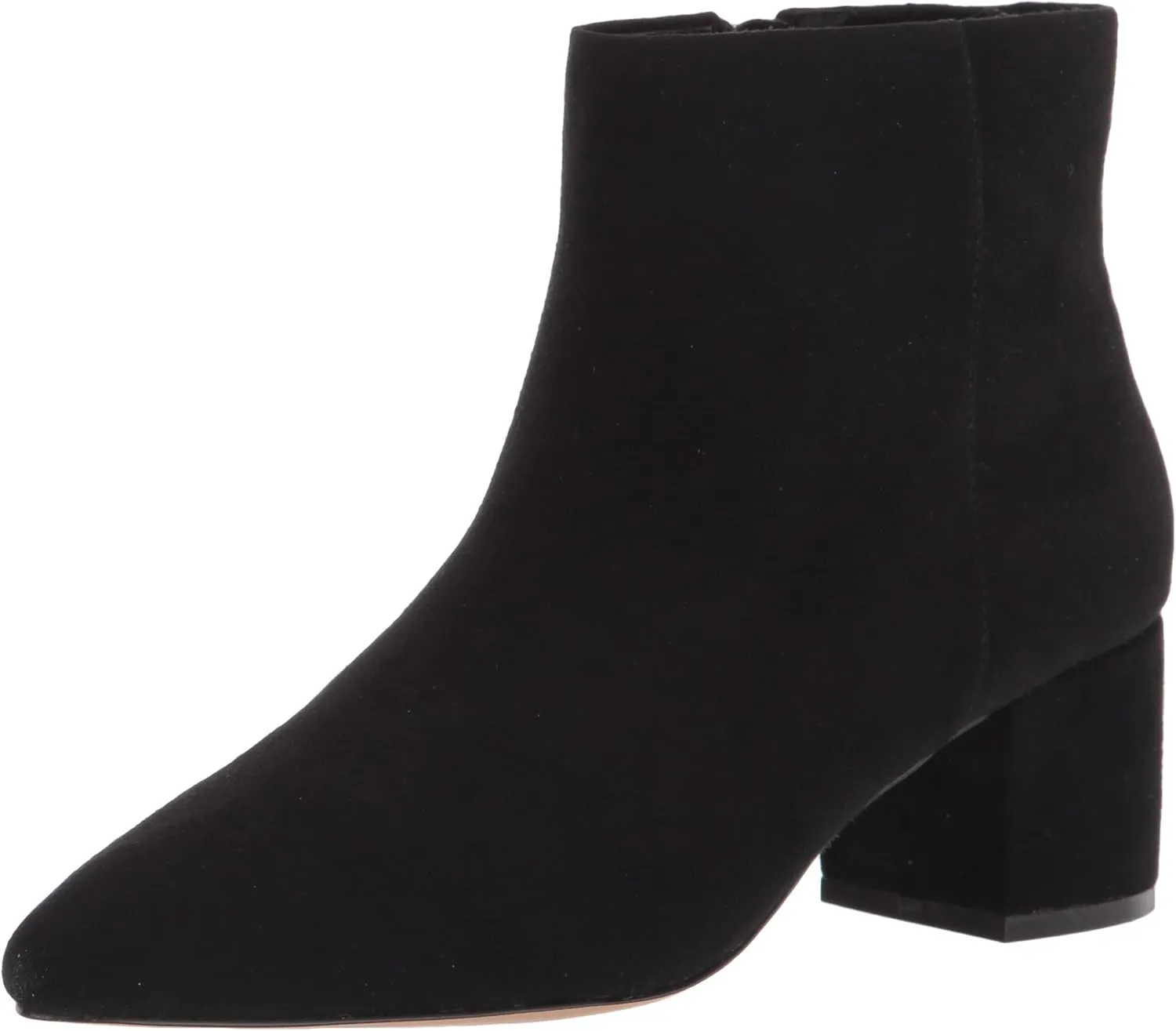 The Drop Women's Jessi Side-Zip Block Heel Ankle Boot