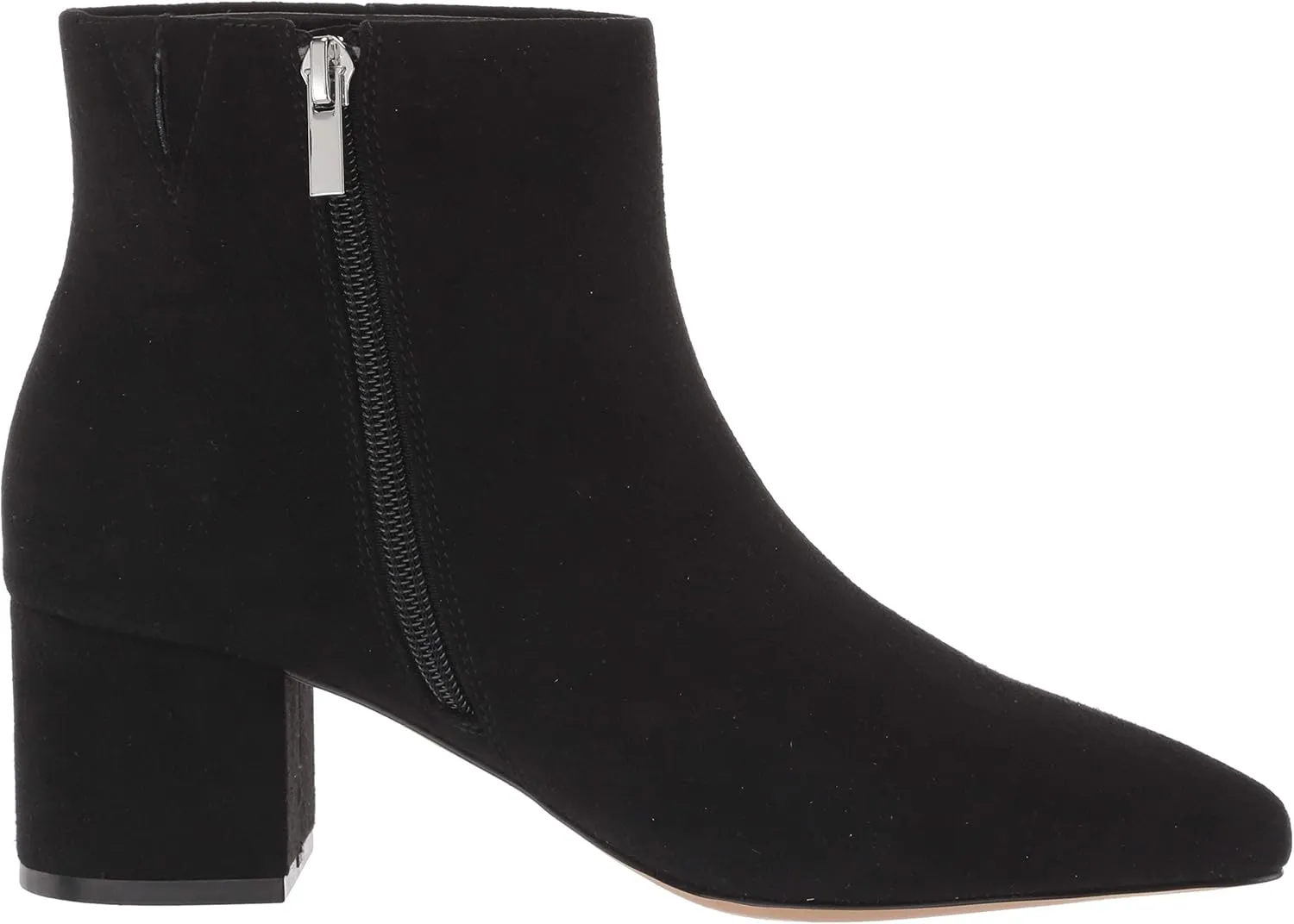 The Drop Women's Jessi Side-Zip Block Heel Ankle Boot