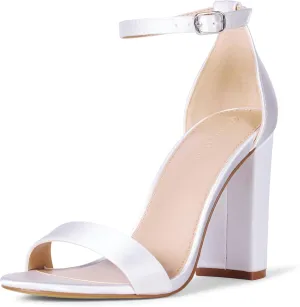 The Drop Women's Rebecca Strappy High Block-Heel Sandal Heeled
