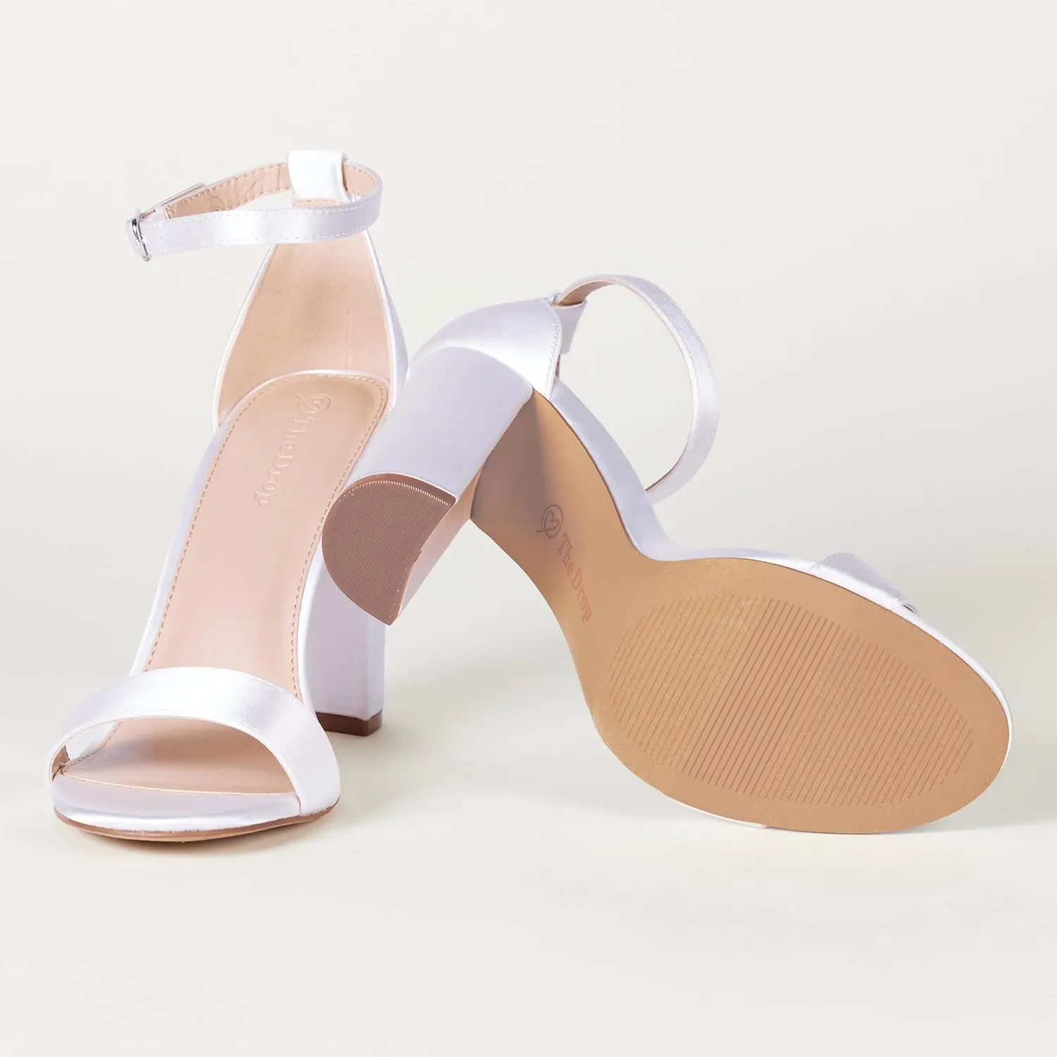 The Drop Women's Rebecca Strappy High Block-Heel Sandal Heeled