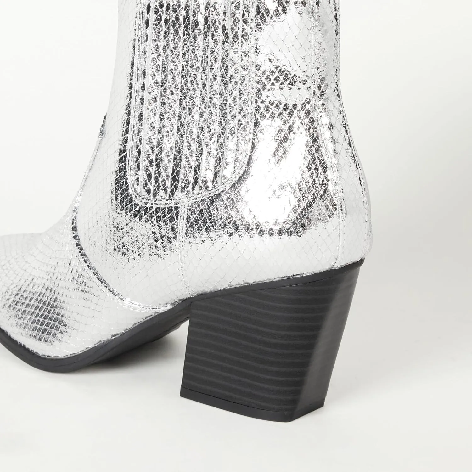 The Drop Women's Sia Pointed-Toe Western Ankle Boot