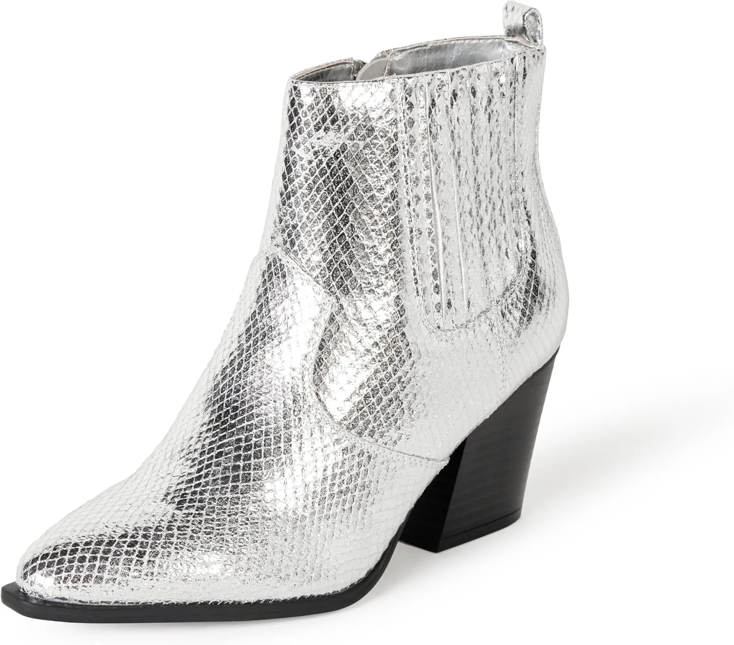The Drop Women's Sia Pointed-Toe Western Ankle Boot