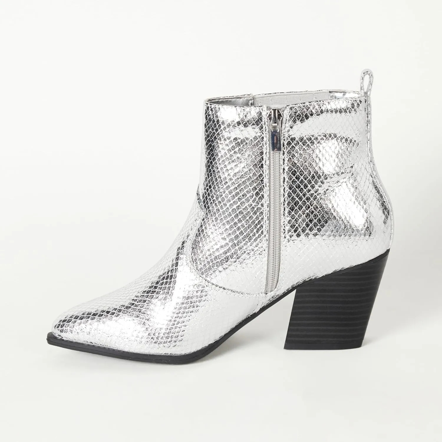 The Drop Women's Sia Pointed-Toe Western Ankle Boot
