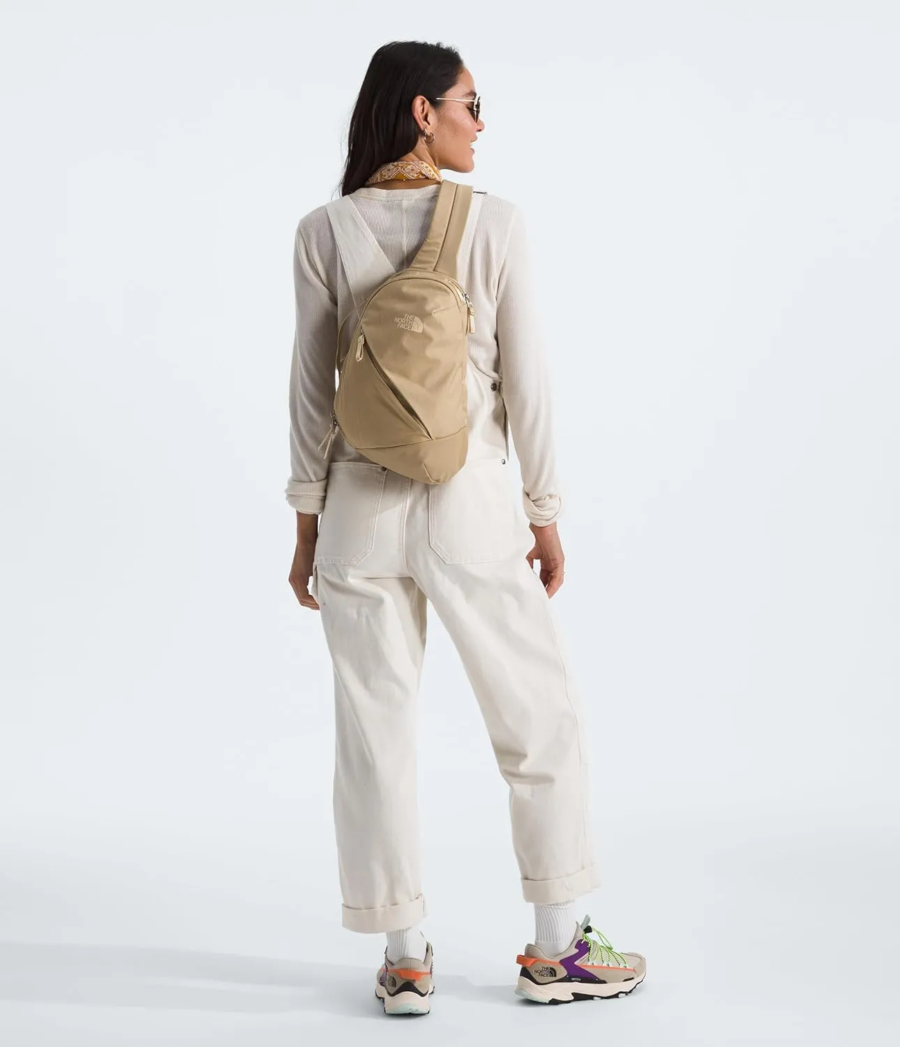THE NORTH FACE Women's Isabella Sling - PFAS Free, Khaki Stone Dark Heather/Khaki Stone, One Size