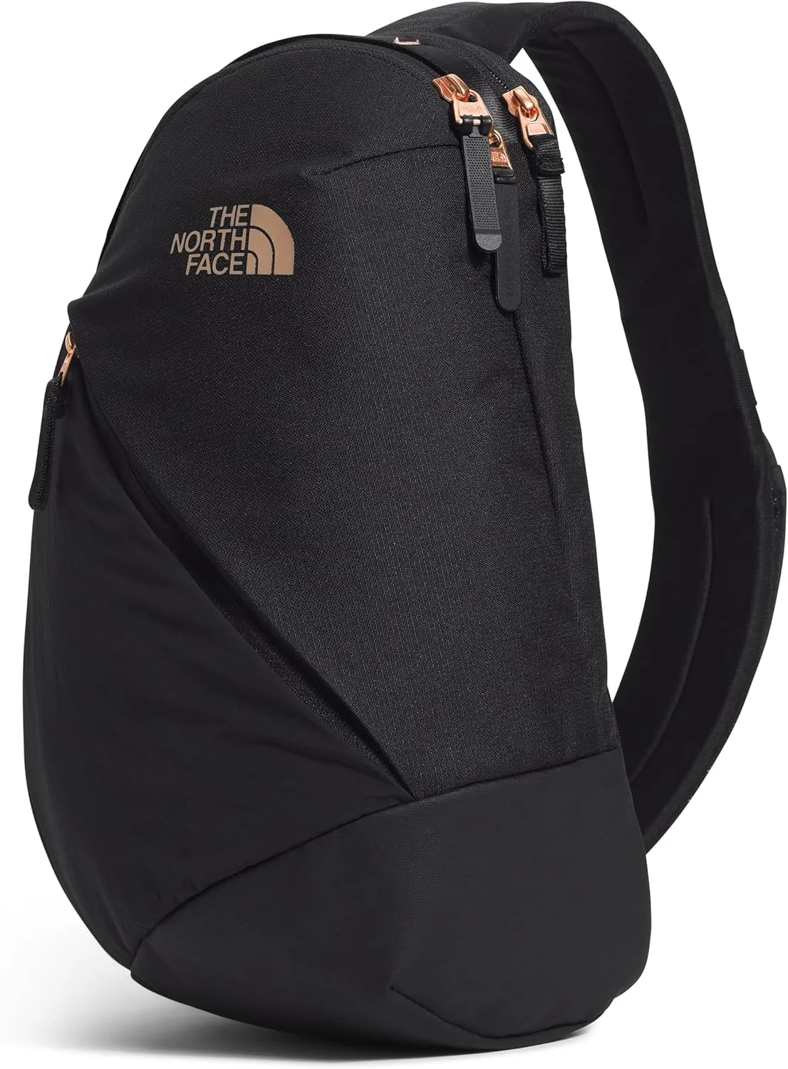 THE NORTH FACE Women's Isabella Sling - PFAS Free, TNF Black Light Heather/Burnt Coral Metallic-NPF, One Size