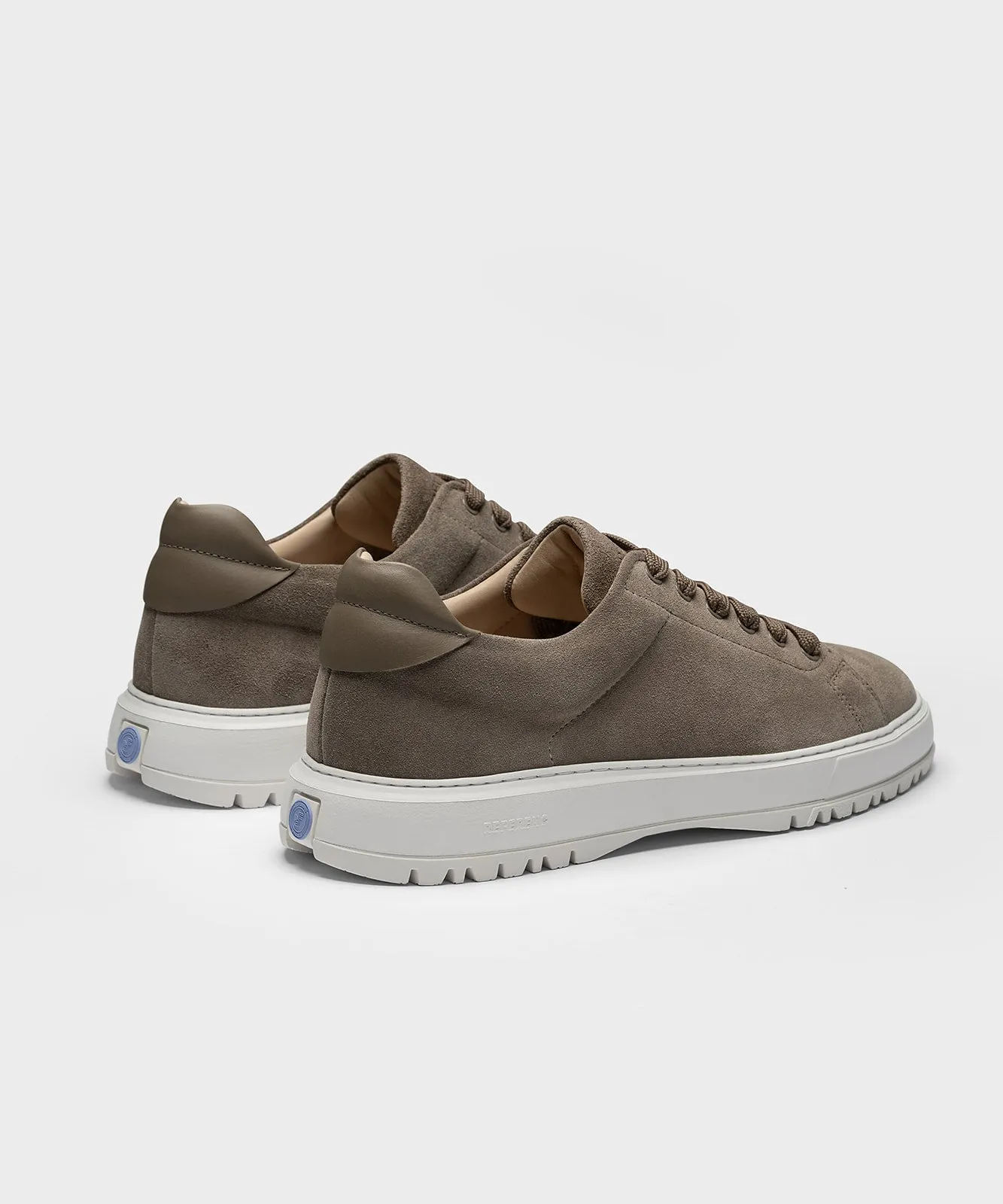 The Tennis Top Taupe Suede