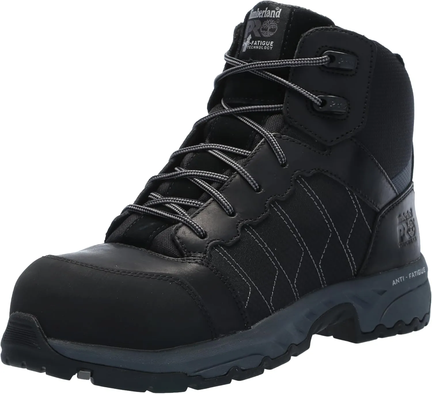 Timberland PRO Men's Payload 6 Inch Composite Safety Toe Industrial Work Boot, Black-2024 NEW, 11W