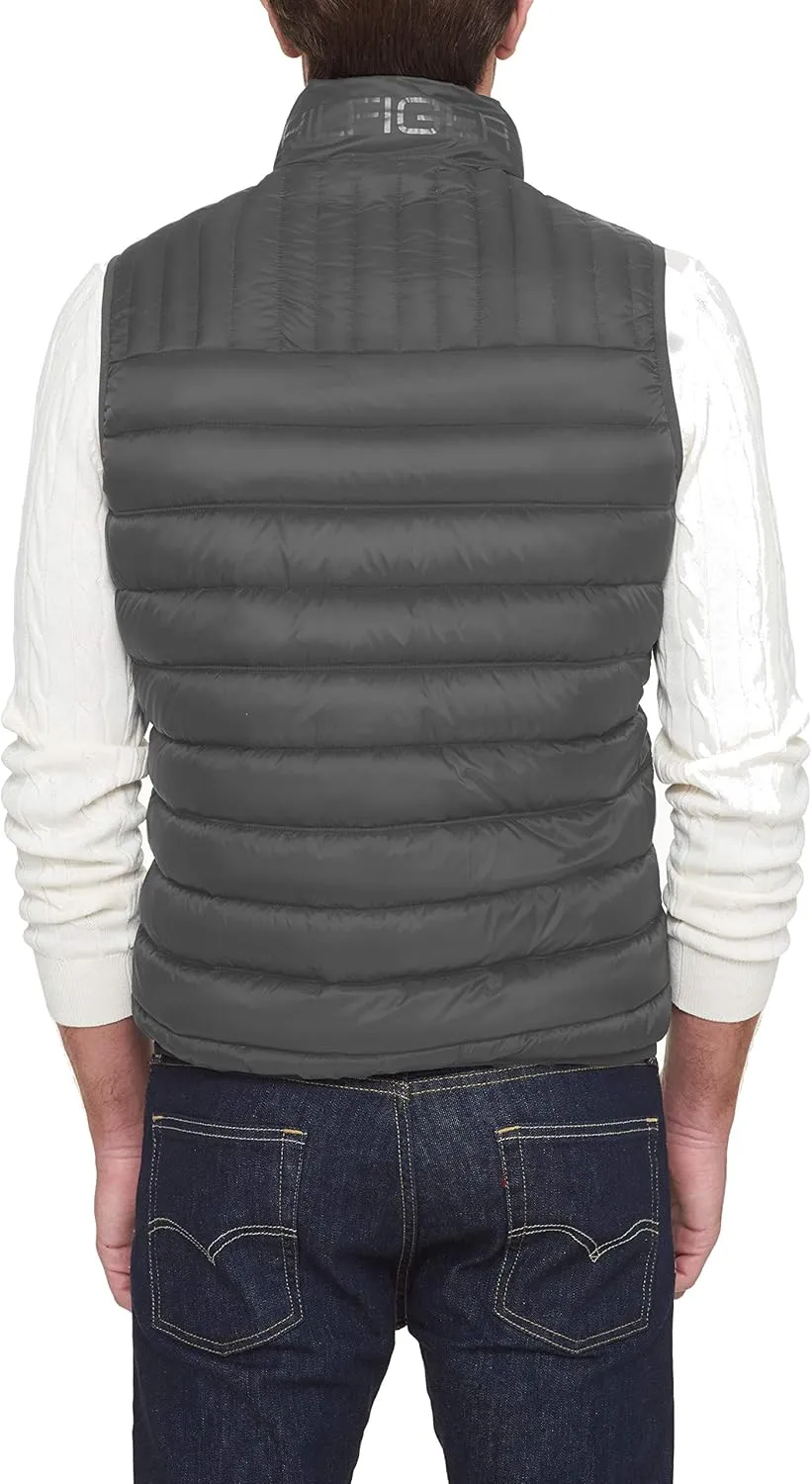 Tommy Hilfiger Men's Lightweight Packable Puffer Vest Jacket