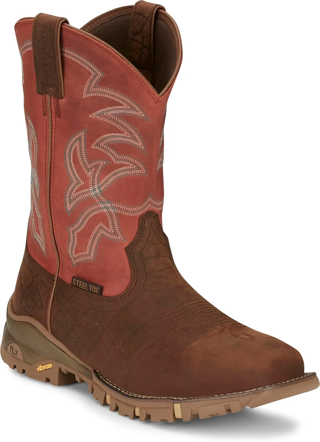 Tony Lama Men's Roustabout 11" Steel Toe Work Boot