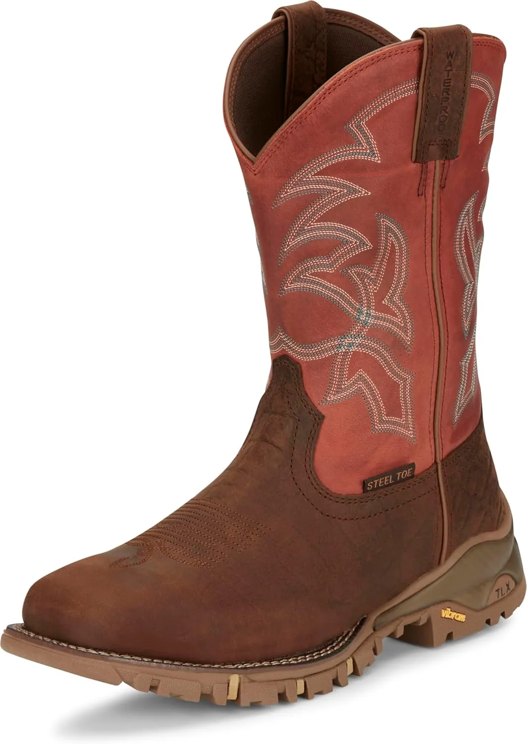 Tony Lama Men's Roustabout 11" Steel Toe Work Boot