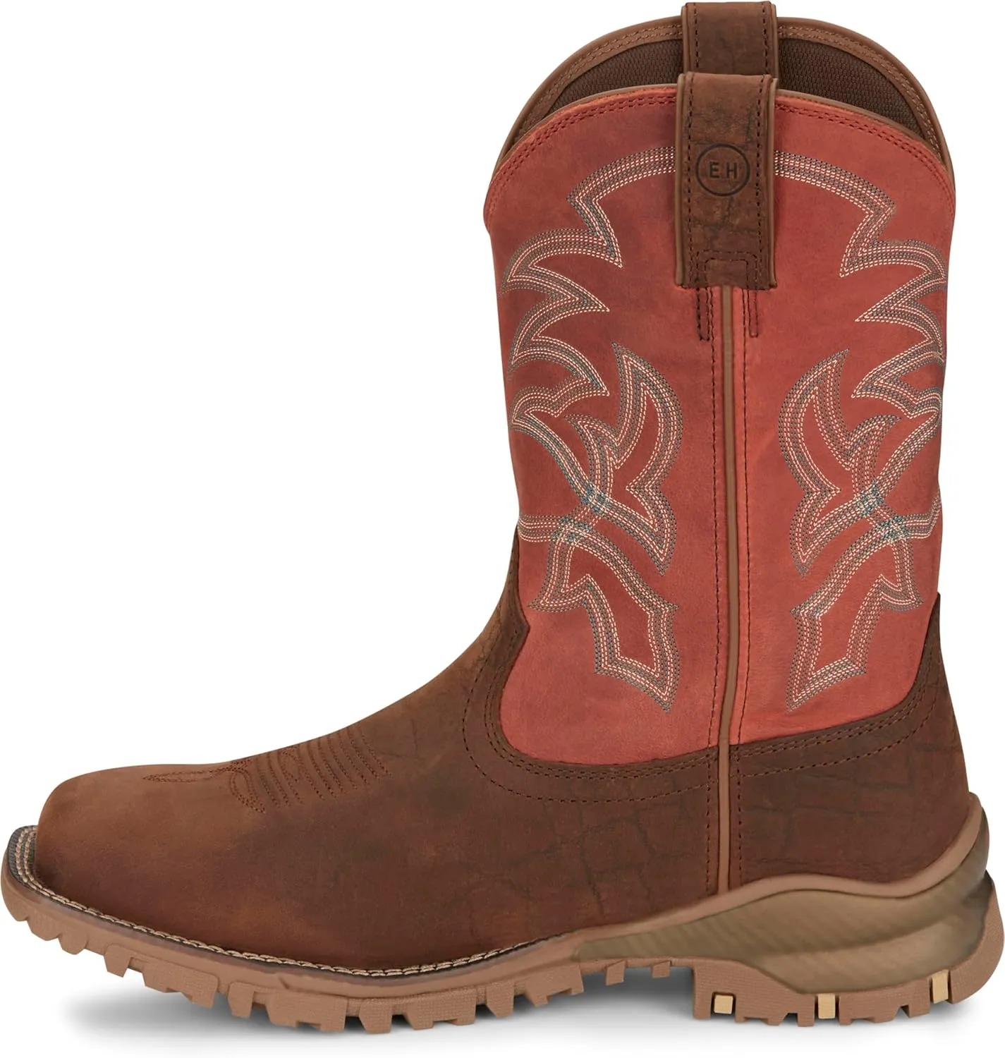Tony Lama Men's Roustabout 11" Steel Toe Work Boot