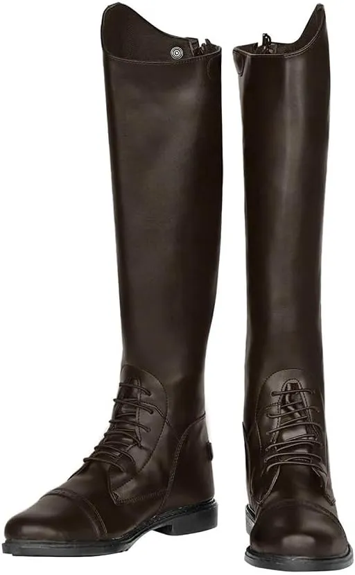 TuffRider Men’s Starter Front Field Boots | Durable, Easy to Clean Water-Resistant Horse Riding Boots for Men's
