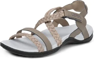 UBFEN Womens Hiking Sandal Sport Sandal Outdoor Comfortable with Adjustable Straps