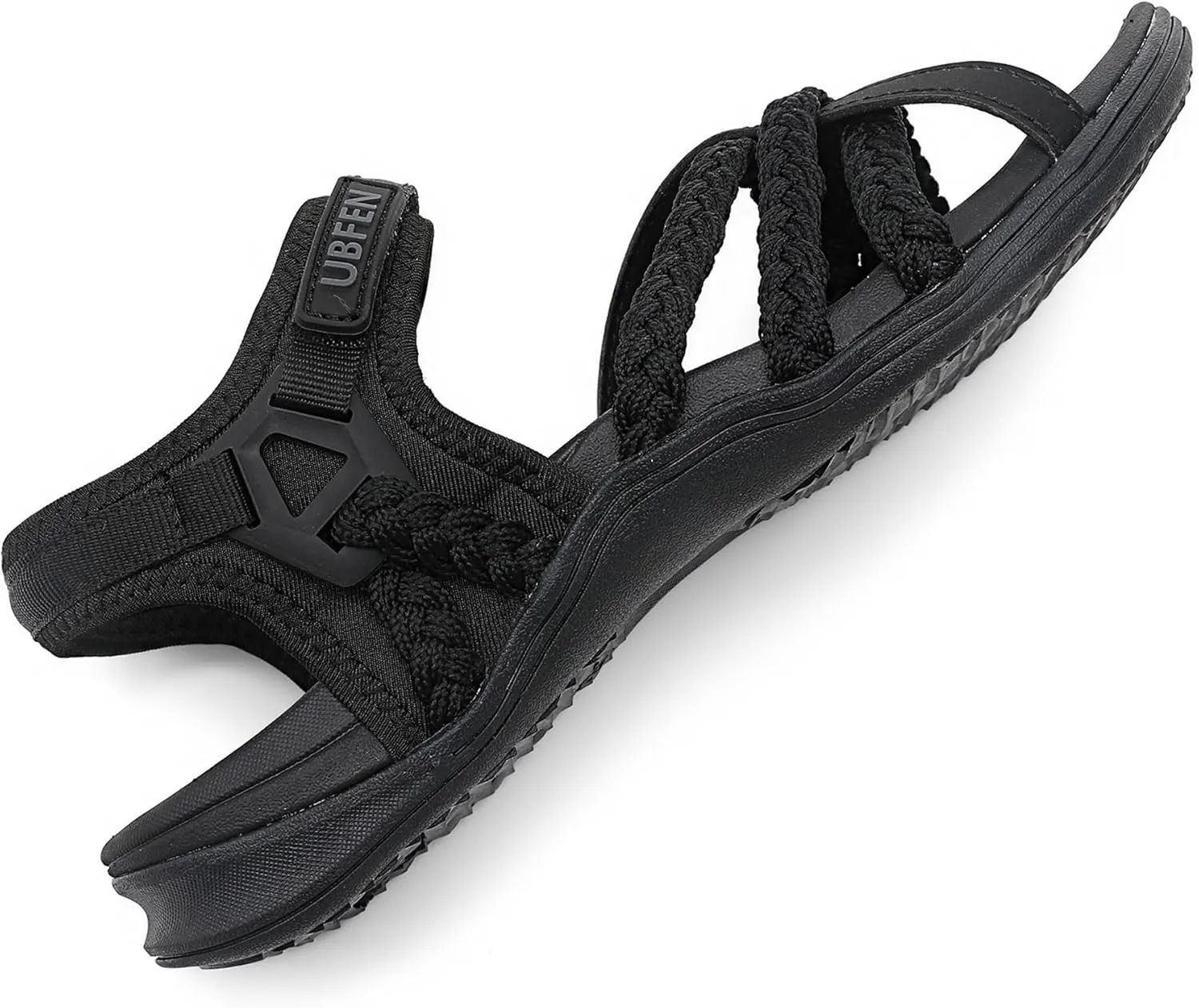 UBFEN Womens Hiking Sandals Sport Walking Adjustable Hook Ankle Straps Comfortable Outdoor Beach Athletic Shoes