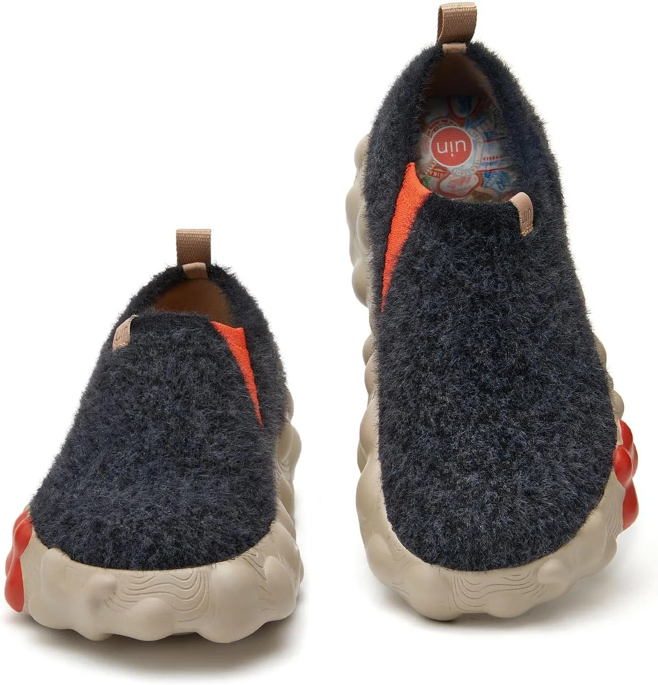 UIN Men's Art Travel Walking Shoes Slip On Casual Lightweight Wide Toe Comfort Fashion Sneaker Toledo Ⅳ Ⅷ Ⅸ Ⅻ