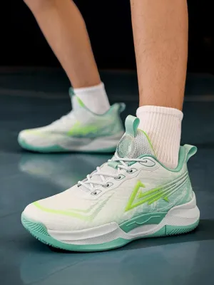 Unisex Basketball Shoes Breathable Anti Slip Wear-Resistant Shock-Absorbing Youth Sports Training Boots