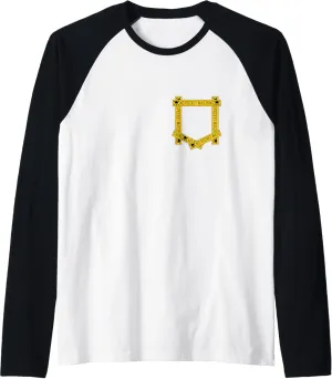 University Varsity-Gold Absolutely No Pocket Watching! Raglan Baseball Tee