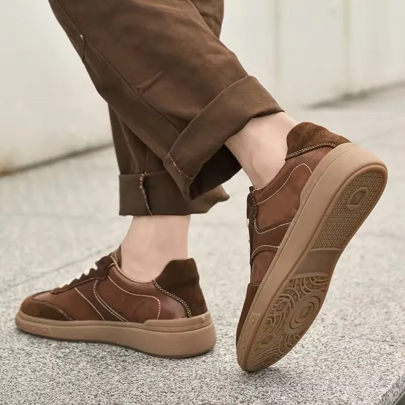 UrbanCraft Genuine Leather Sneakers