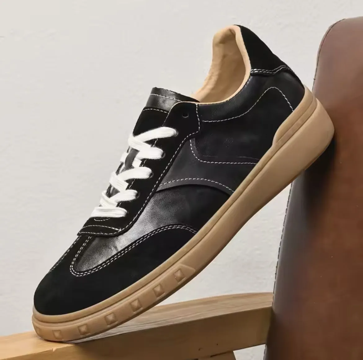 UrbanCraft Genuine Leather Sneakers