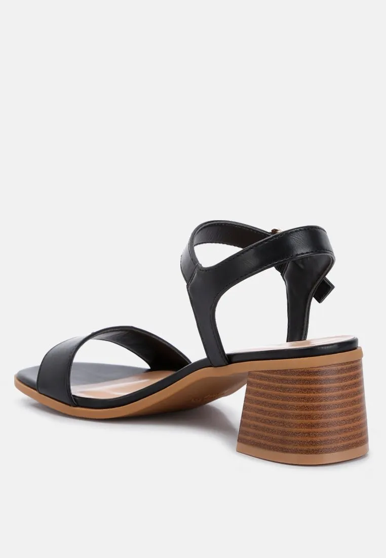 Varya Women’s Stacked Heel Sandals – Chic, Comfortable & On-Trend