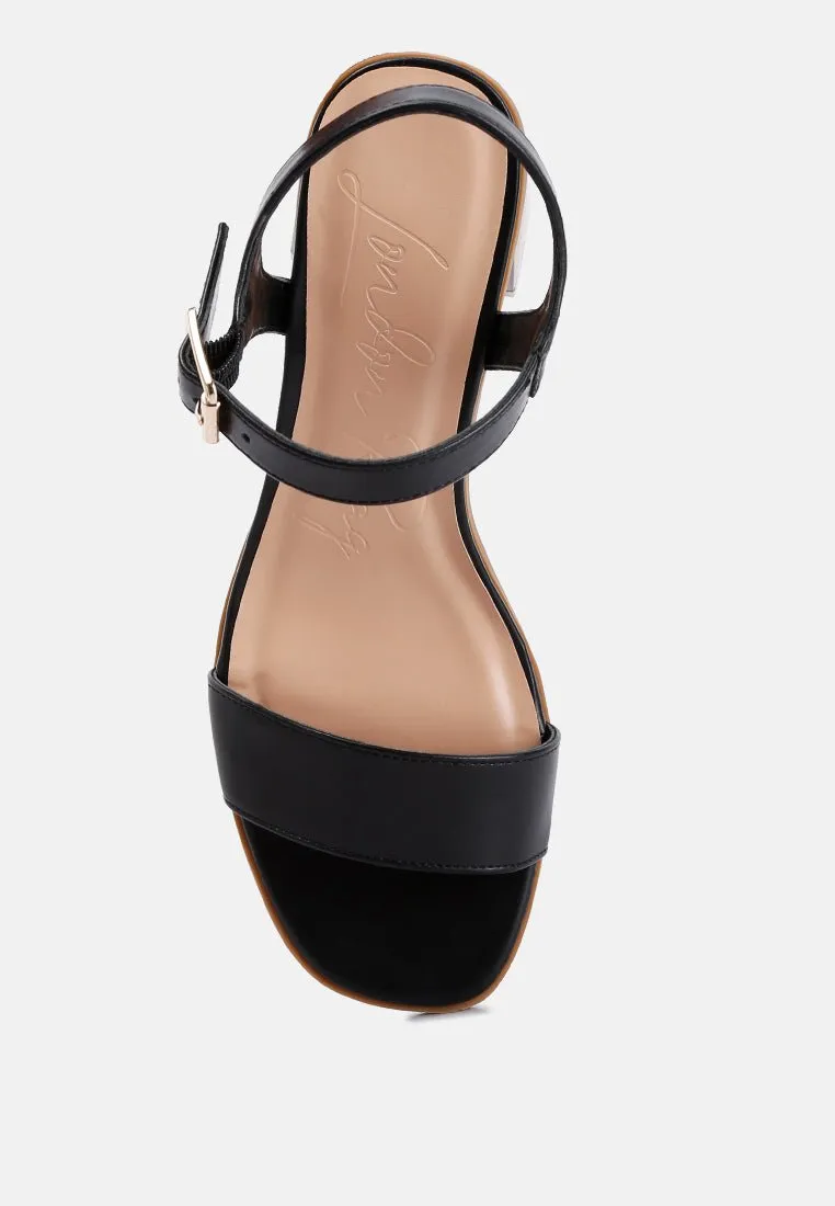 Varya Women’s Stacked Heel Sandals – Chic, Comfortable & On-Trend