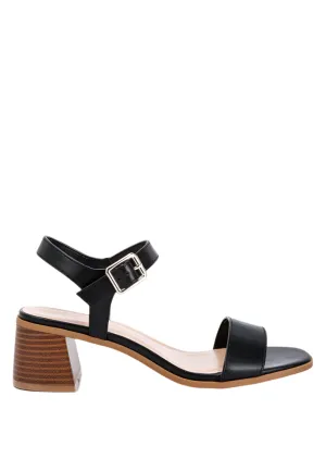 Varya Women’s Stacked Heel Sandals – Chic, Comfortable & On-Trend