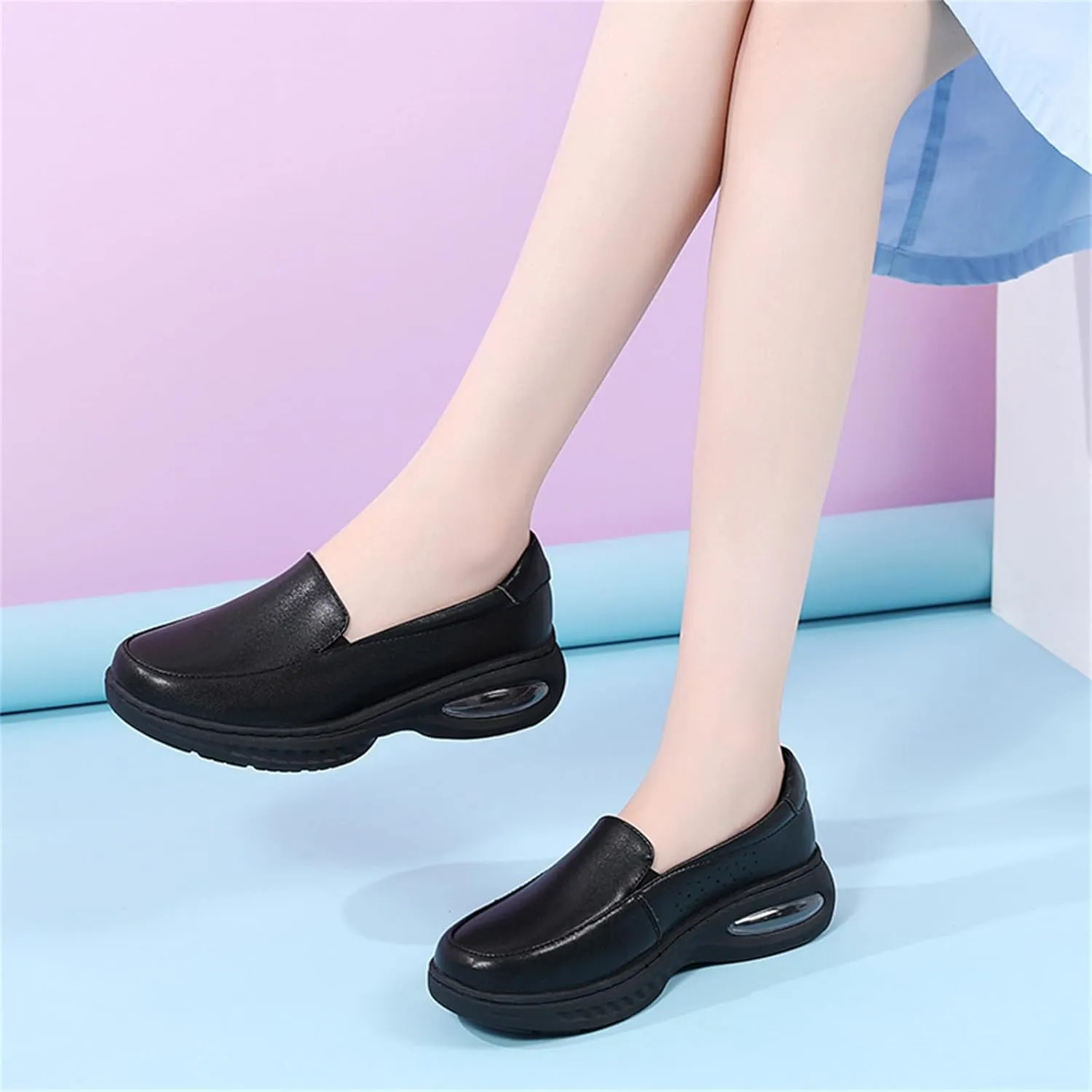 Veroders Women's Nurse Working Shoes Breathable Elderly Diabetic Sneakers Orthopedic Walking Shoes