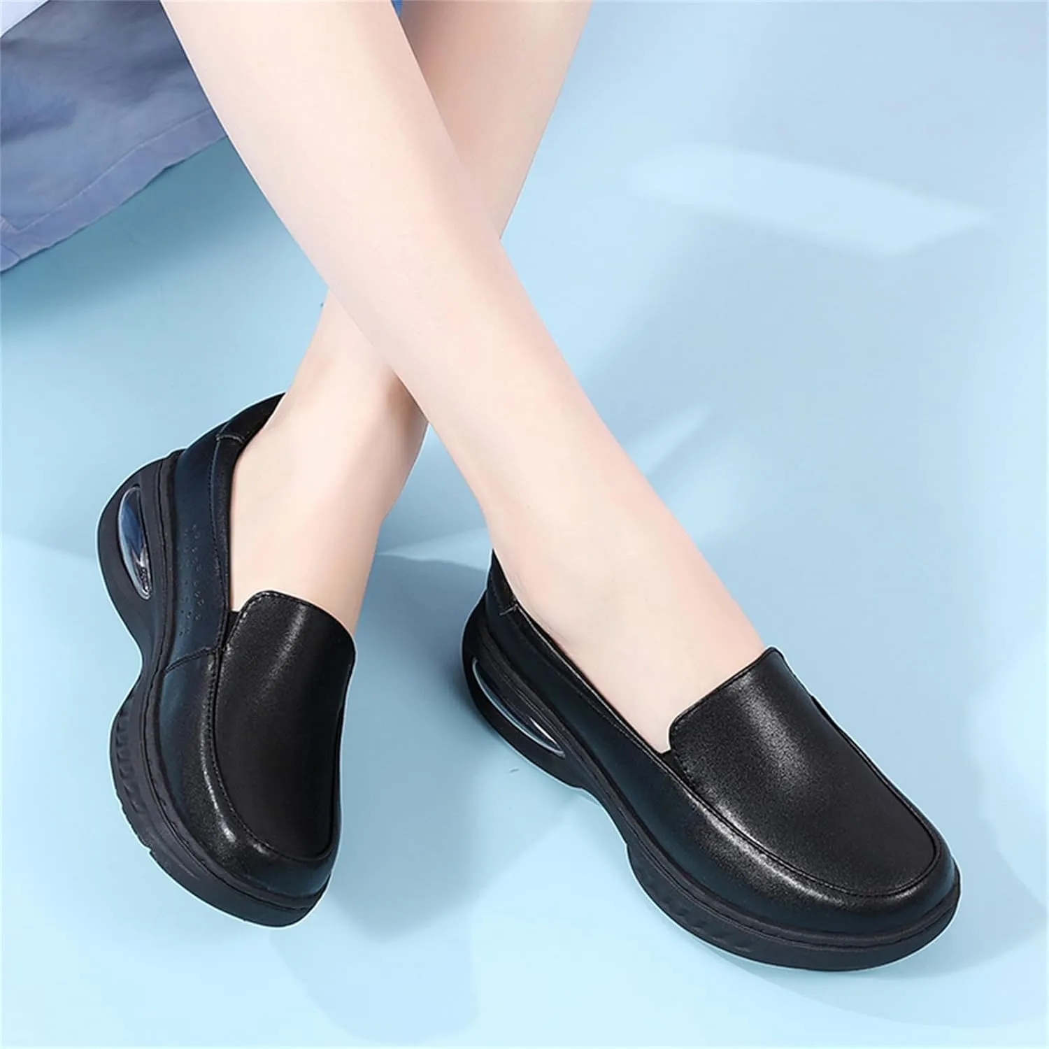 Veroders Women's Nurse Working Shoes Breathable Elderly Diabetic Sneakers Orthopedic Walking Shoes