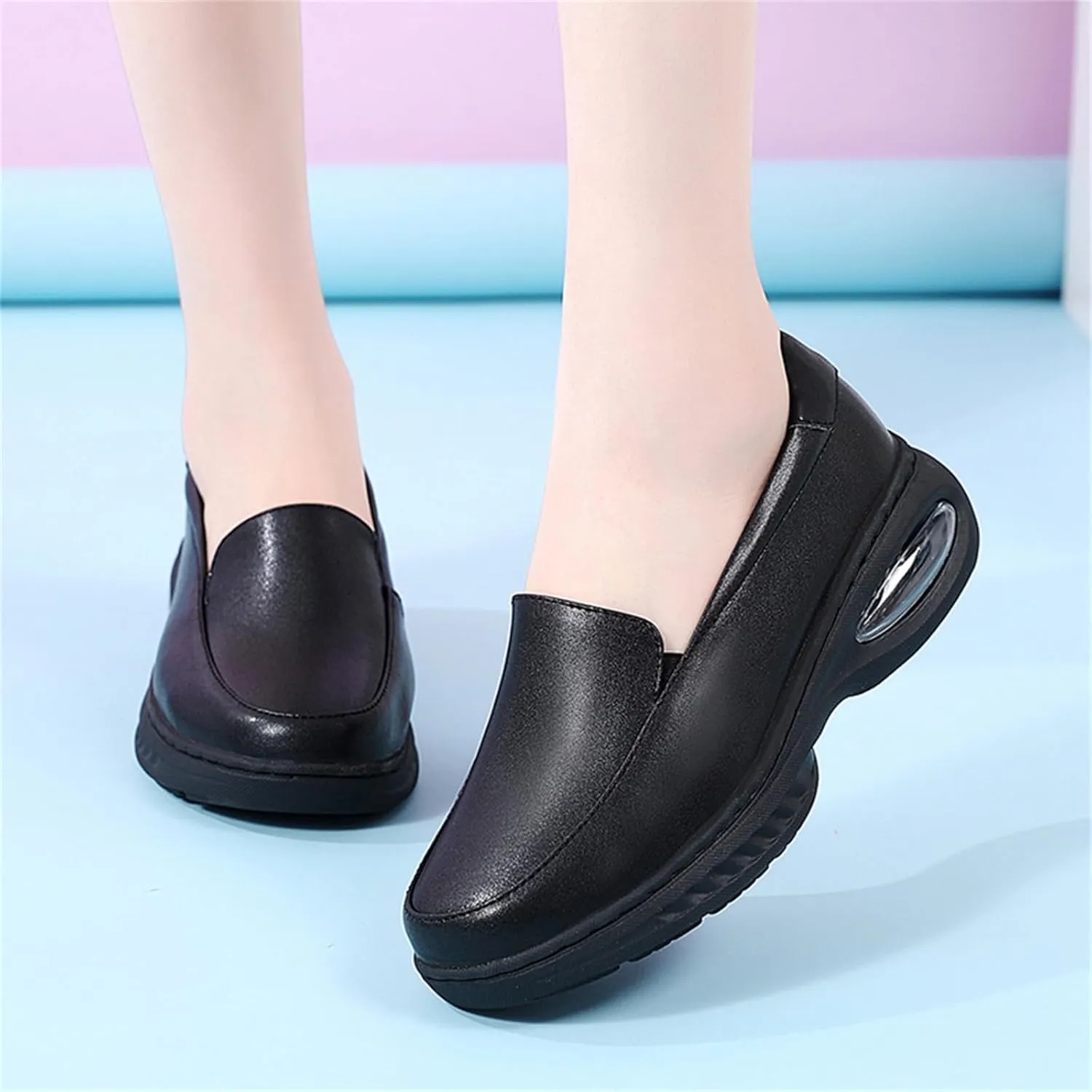 Veroders Women's Nurse Working Shoes Breathable Elderly Diabetic Sneakers Orthopedic Walking Shoes