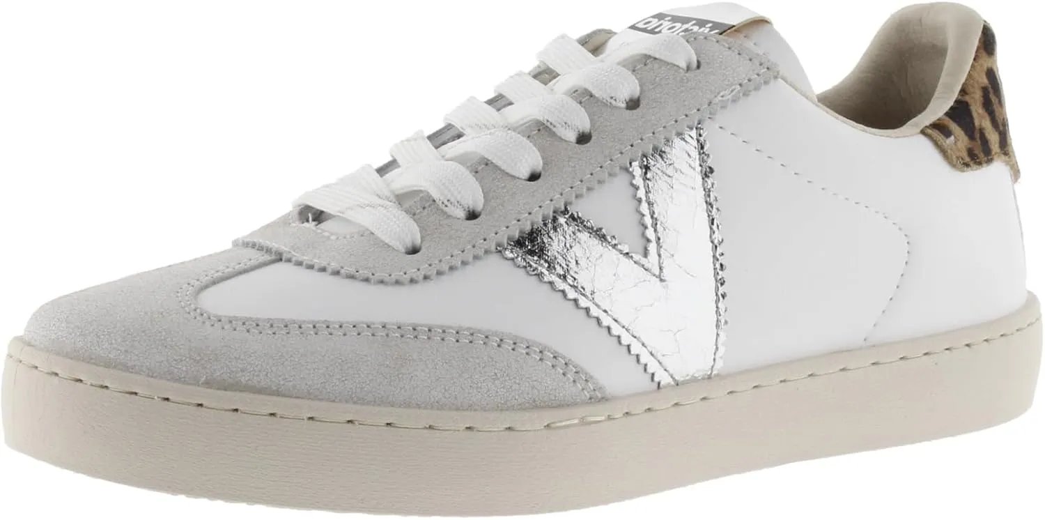 victoria Unisex-Adult Berlin Suede & Leopard Sneaker