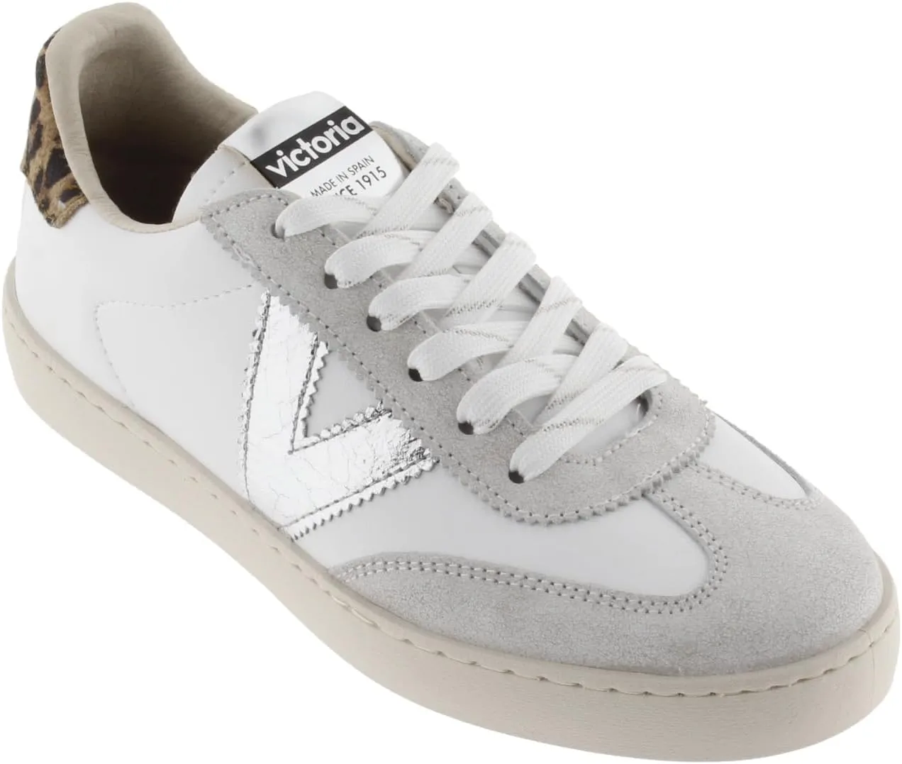 victoria Unisex-Adult Berlin Suede & Leopard Sneaker