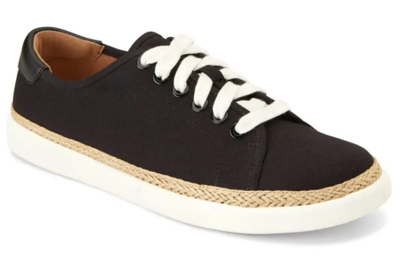 Vionic Black Black Hattie Womens Comfort Sneaker HATTIE