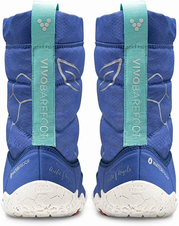 Vivobarefoot Lumi FG, Junior Barefoot Shoe, Flexible and Water Resistant Winter Boot with Firm Ground Grip Sole