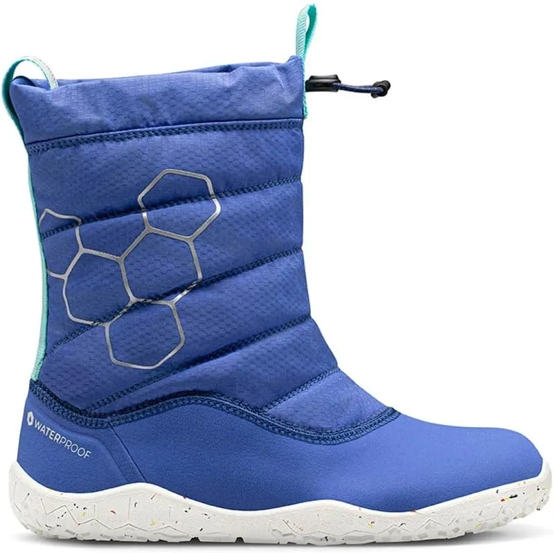 Vivobarefoot Lumi FG, Junior Barefoot Shoe, Flexible and Water Resistant Winter Boot with Firm Ground Grip Sole