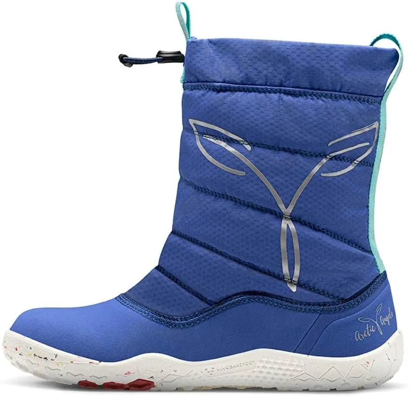 Vivobarefoot Lumi FG, Junior Barefoot Shoe, Flexible and Water Resistant Winter Boot with Firm Ground Grip Sole