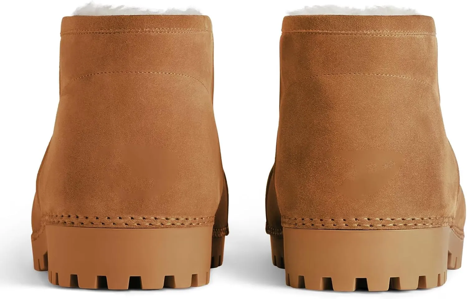 VOMIRA Suede Platform Snow Boots for Women Classic Round Toe Fur Hippy Winter Boots Slip On Knee High Boots Women Brown Boots Comfortable Chunky Heel Trending Shoes