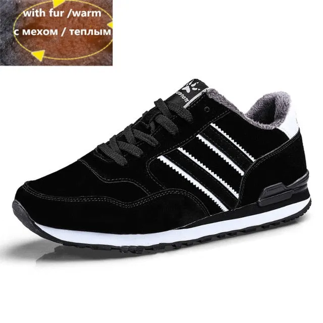 VSIOVRY 2019 Leather Breathable Sneakers Men