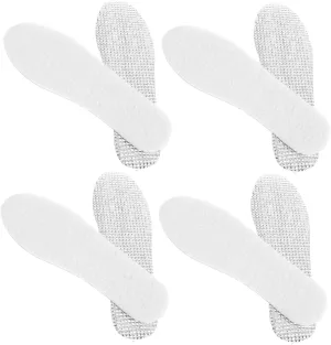 Warm Wool Insoles for Winter Shoes Boot Inserts for Men Women and Breathable Inserts for Casual Shoes