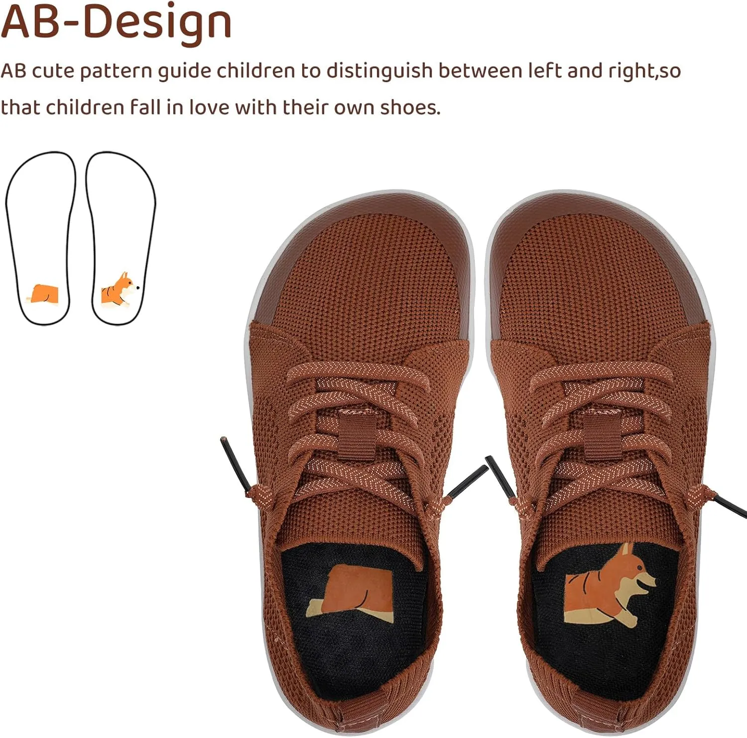 WateLves Toddler Little Kids Wide Barefoot Shoes Boys Girls Minimalist Sneakers Lightweight Breathable Walking Shoes | Naturally Splay | Flexible Fit