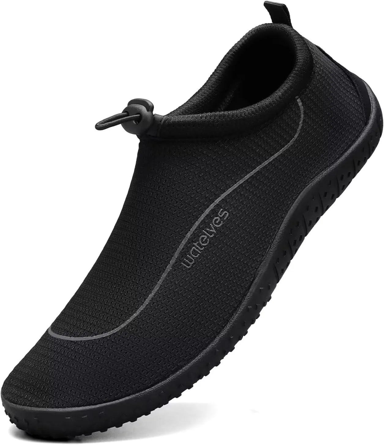 WateLves Water Shoes Womens Mens Multi-Purpose Barefoot Shoes Beach Swim Yoga Aqua Socks with Adjustable Buckle Thick Sole for Indoor Outdoor