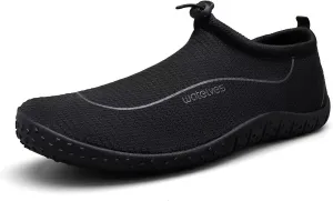 WateLves Water Shoes Womens Mens Multi-Purpose Barefoot Shoes Beach Swim Yoga Aqua Socks with Adjustable Buckle Thick Sole for Indoor Outdoor