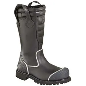 Weinbrenner Thorogood Hellfire 804-6369 Power HV Bunker Boot, Black, Mens, 1 Pair