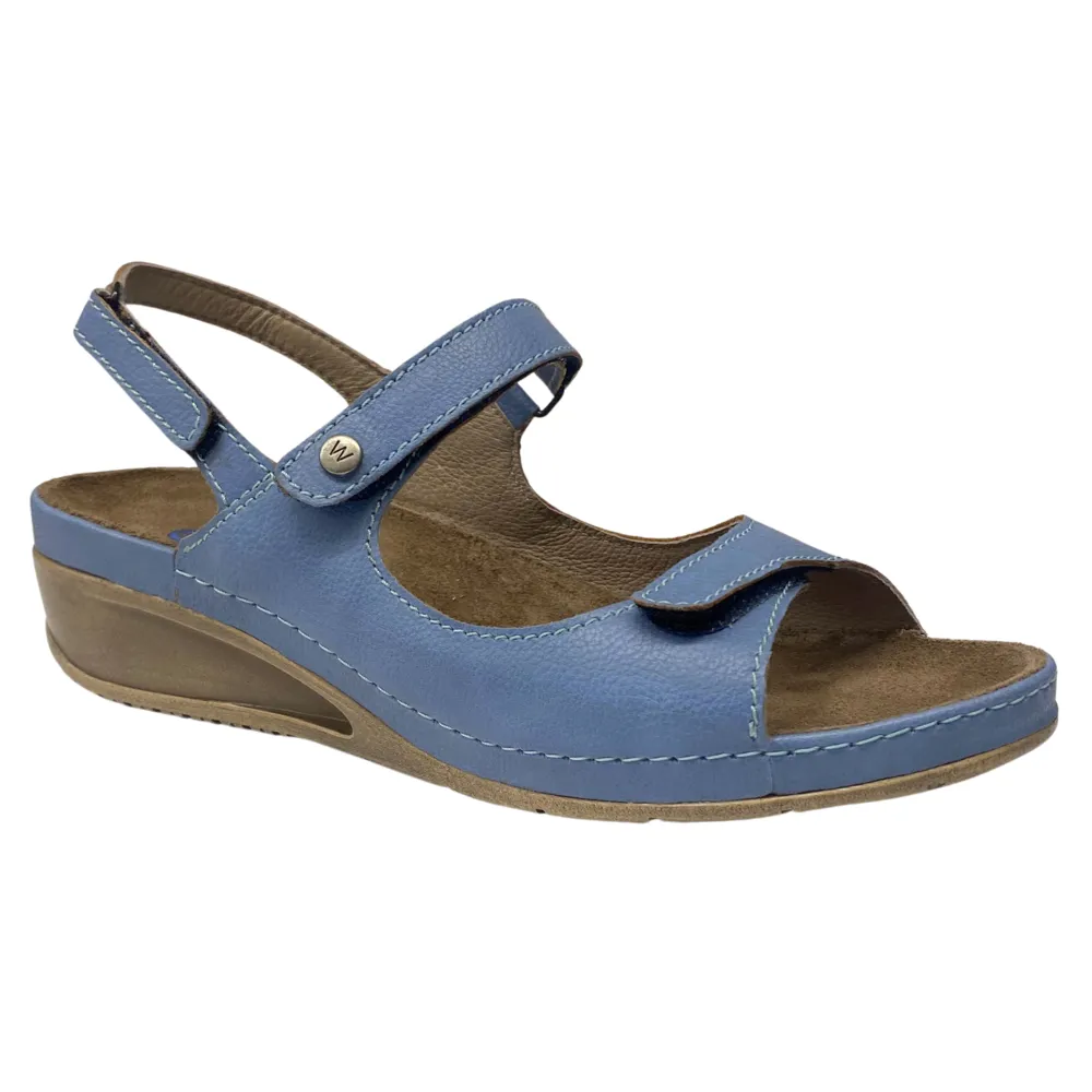 Wolky Pica Biocare Sky Blue Sandal (Women's)