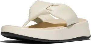 Women Classic Twist Knot Platform Flip Flops Slip on Soft Insole Lightweight Thong Sandals Comfort Summer Beach Casual Slippers Size 4-16 US