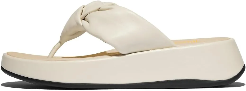 Women Classic Twist Knot Platform Flip Flops Slip on Soft Insole Lightweight Thong Sandals Comfort Summer Beach Casual Slippers Size 4-16 US