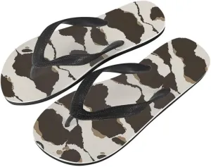 Women Sea Wave Flip Flop Sandal, Cute Lotus Orthotic Flip Flops Lightweight Flat Sandals Indoor Outdoor for Summer