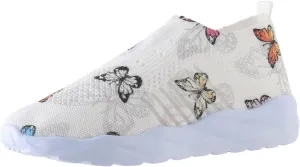 Women Shoes Soft Sole Casual Shoes Fashionable Flat Bottom Non Positioning Floral Casual Flat Sneaker Boots for Women Mesh